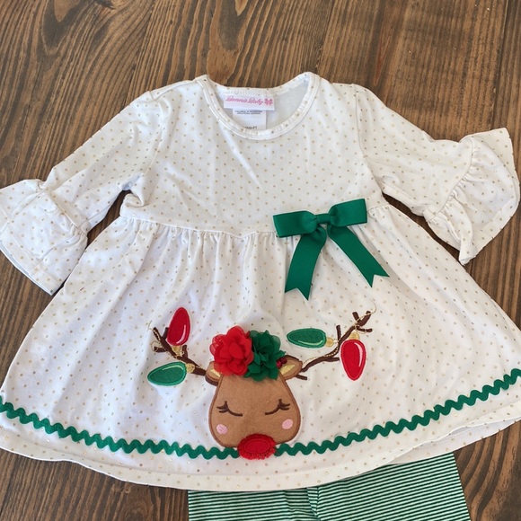 Christmas Rudolph 18 month Bonnie baby outfit! - Picture 2 of 4